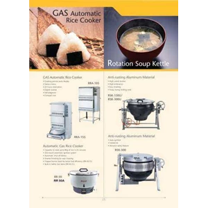gas rice cooker 3deck rinnai