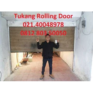 tukang service rolling door termurah jakarta timur 081280350050 cepat, free survey, bergaransi