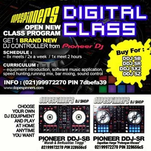 digital dj class dopespinners dj school