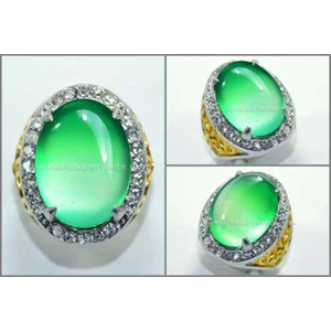 natural green chalcedony, mulus - rch 042-1