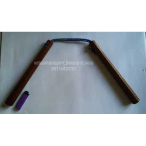 nunchaku - double stick kayu bengkirai-1
