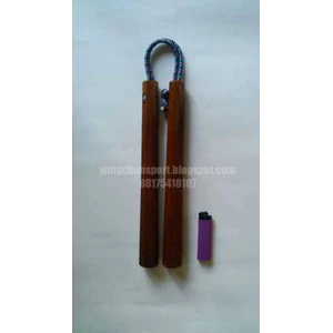 nunchaku - double stick kayu bengkirai