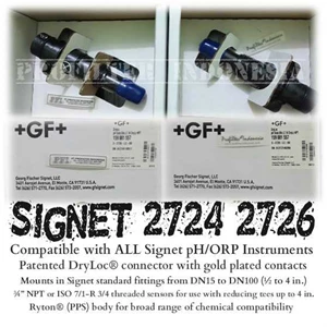 signet 2724 ph/ orp electrodes sensor
