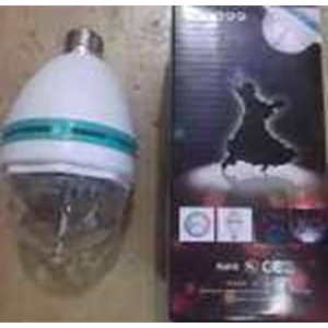 grosir lampu disco ( rotating full color lamp ) led miniparty ligh, distributo lampu bandung