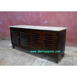 jepara furniture mebel cabinet marmer style by cv.dwira jepara furniture indonesia.
