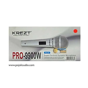 krezt pro 9900w white microphone dynamic berkabel-1