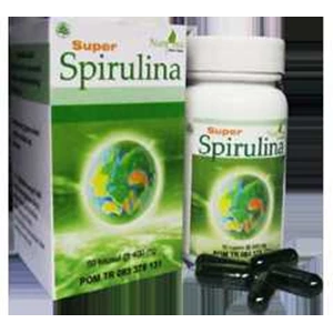 spirulina super; obat penjaga stamina, obat daya tahan tubuh, anti oxidant, protein terbaik dunia, dll