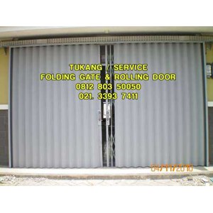 service rolling door murah jakarta, folding gate, canopy, pagar 081585181961