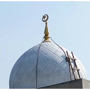 kubah masjid al hikmah di kampung plebengan, bantul-1