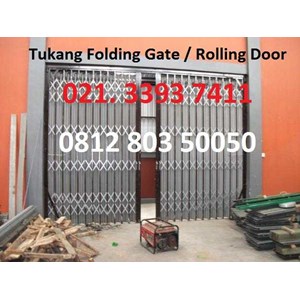 service rolling door, folding gate, canopy, pagar 081315145788 murah jakarta pusat
