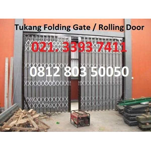 service rolling door, folding gate, canopy, pagar 081315145788 murah jakarta pusat