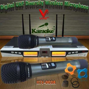 digital uhf diversity wireless microphone --ktv003