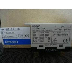relay omron g7l-2a-tub 200/240vac