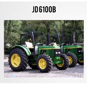 tractor john deere 6100b 110hp