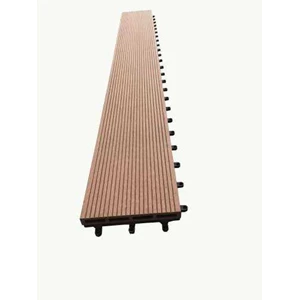 lantai kayu wpc diy tile interlocking ys 120 - decking - flooring