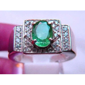 cincin batu jamrud emerald ( code : jmd0054 )