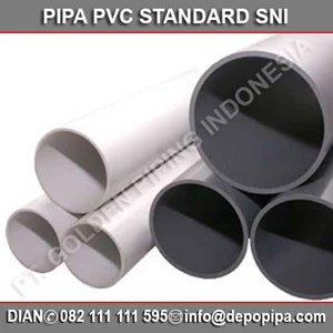 pipa pvc standar sni/ rrj-5