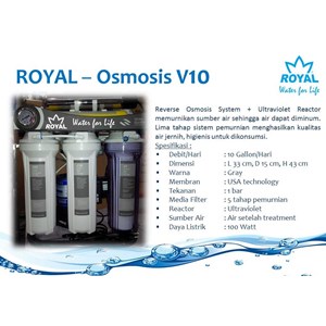 reverse osmosis royal - rumah tangga