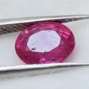 batu permata pink sapphire