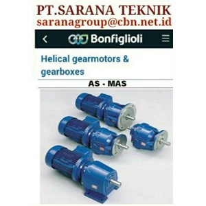 pt sarana bonfiglioli gear motor helical bevel