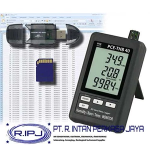 thermohygrometer and barometer pce-thb 40