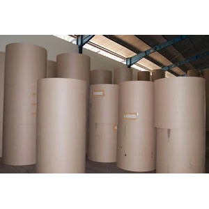 roll kertas cokelat / roll kertas brown medium liner atau medium flutting-2
