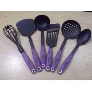 spatula nylon set ox 953 paling murah oxone bpa free tahan panas sodet tupperware set