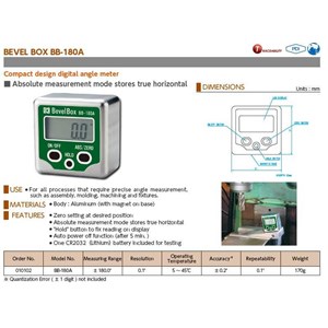 niigata seiki " sk" bevel box bb-180a