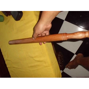 tongkat komando godo pentung kayu nagasari model polos 1-1