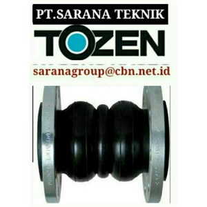 tozen rubber flexible expansion joint pt sarana valve tozen expansion joint flexible rubber
