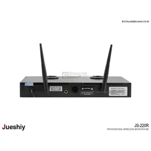 jueshiy js-220r - professional wireless microphone system-1