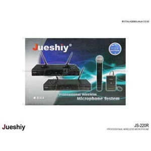 jueshiy js-220r - professional wireless microphone system