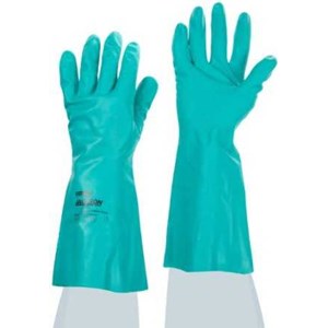 kimberly clark 94446 jackson safety g80 nitrile chemical gloves size m ( sarung tangan safety )