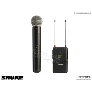 shure fp25/ sm58 - fp wireless system-1