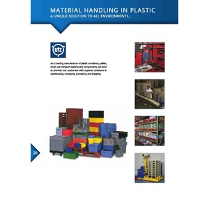tech link material handling in plastic a unique solution