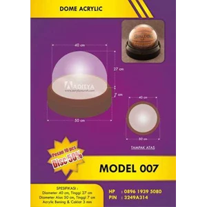 acrylic dome jakarta pusat minat hubungi aditya via wa 089619395080-1