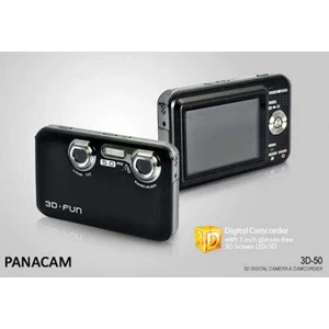 panacam 3d-50 - 3d digital camera & camcorder-5