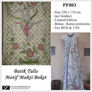 souvenir kain batik tulis motif mukti boket ( sold)