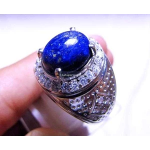 cincin batu mulia lapis lazuli ( code : llz0010 )-1