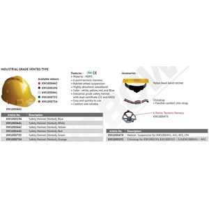 helm keamanan / safety helmet / helm proyek tipe industri-1