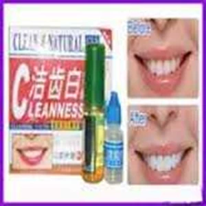 obat pemutih & pembersih gigi - clean and natural cleannes tooth