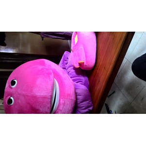 kostum badut barney-1