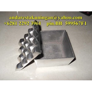 asbak alluminium cor