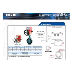 uni-d electric actuator type um 6-2