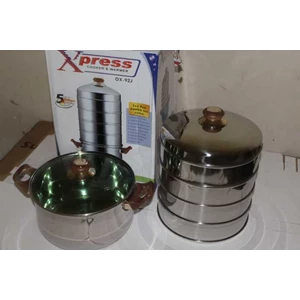 ox 92j express cooker 5 in 1 oxone panci stainless steamer rebus