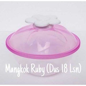 mangkok ruby plus tutupnya