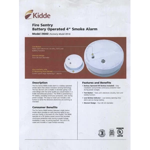 smoke detector with battere-6