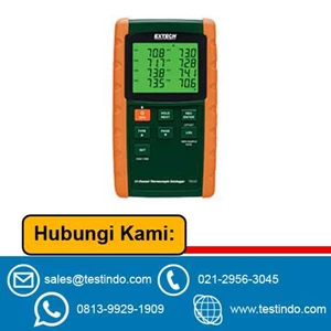 12-channel data logging thermometer
