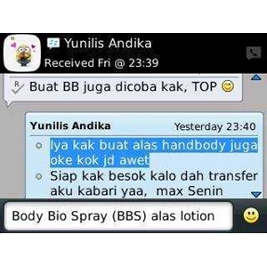 body bio spray (bbs)