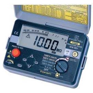 digital insulation megger test kyoritsu 3021